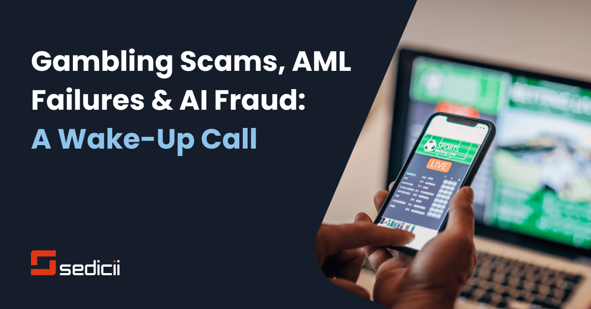 Fraudulent Raffle Gambling Scams, AML Failures & AI Fraud: A Wake-Up Call - Sedicii
